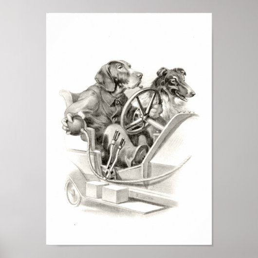 Vintages Dosenplakat Poster (Vorne)