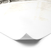 Vintages Dosenplakat Poster (Ecke)