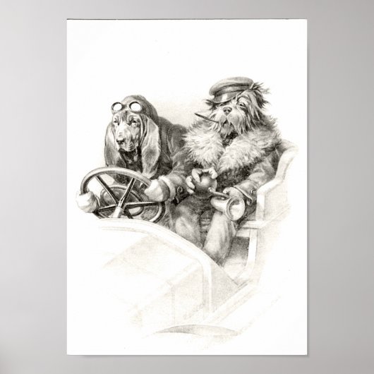 Vintages Dosenplakat Poster (Vorne)