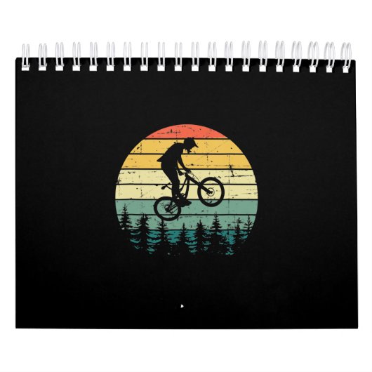 Vintages Downhill MTB Mountainbike Kalender (Titelbild)