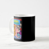 VINTAGES DRACULA COMIC Perfect Gift Classic Kaffeetasse (Vorderseite Links)