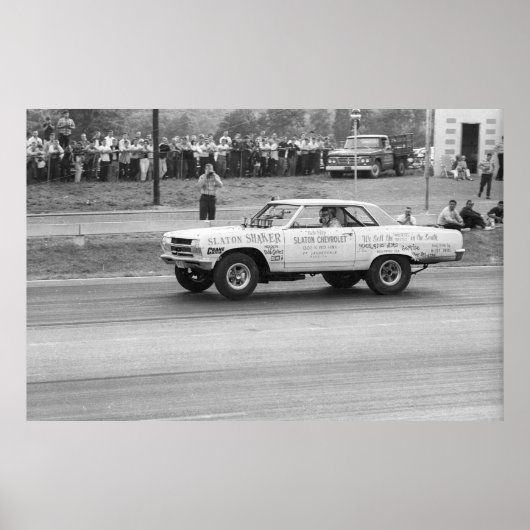 Vintages Drag Racing - Slaton Shaker Chevelle A/FX Poster (Vorne)