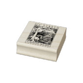 Vintages Dragon Custom Ex Libris Library Book Gummistempel (Stempel)