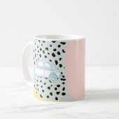 Vintages Dream-Auto Kaffeetasse (Vorderseite Links)