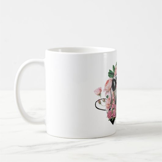 Vintages Drehtelefon Kaffeetasse (Links)