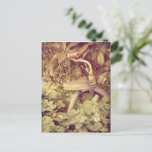 Vintages Dreirad Postkarte (Stehend Vorderseite)