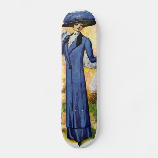 Vintages Dress Skateboard (Vorderseite)