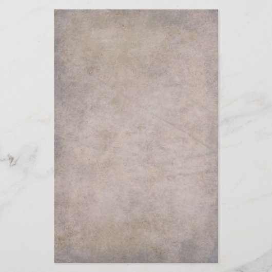 Vintages dunkles Pergament Briefpapier (Vorderseite)