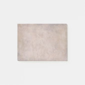 Vintages dunkles Pergamentpapier Post-it Klebezettel (Vorderseite)