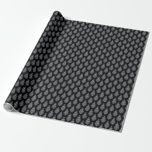 Vintages, durchgängiges, elegantes Muster. Geschenkpapier