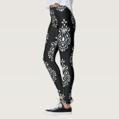 Vintages, durchgängiges, elegantes Muster. Leggings (Links)