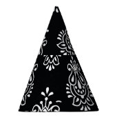 Vintages, durchgängiges, elegantes Muster. Partyhütchen (Rechts)