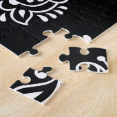 Vintages, durchgängiges, elegantes Muster. Puzzle (Seite)