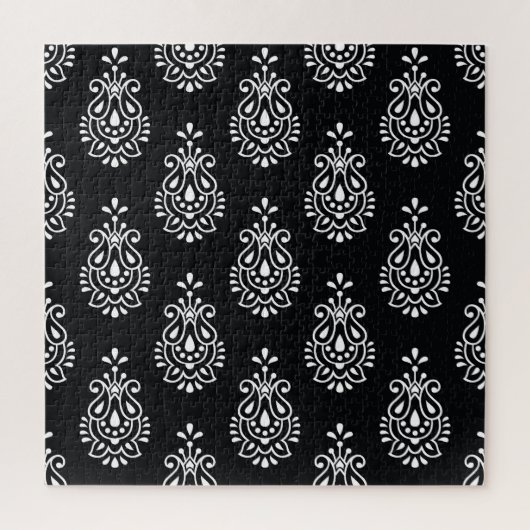 Vintages, durchgängiges, elegantes Muster. Puzzle (Vertikal)