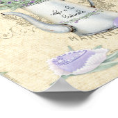 Vintages E-Mail-Poster Poster (Ecke)