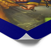 Vintages Early American Soldiers Art Poster (Ecke)