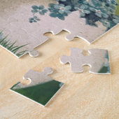 Vintages EASTER Kaninchen Rustikal Puzzle (Seite)