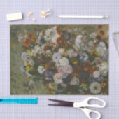 Vintages Edgar Degas Blumenbild Seidenpapier (Handwerk)