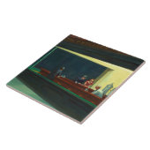 Vintages Edward Hopper Nighthawawaks Diner Poster Fliese (Seite)