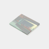 Vintages Edward-Trichternighthawks-Restaurant Post-it Klebezettel (angewinkelt)