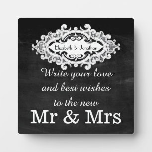 Vintages Edwardian Guestbook-Zeichen Fotoplatte