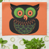 Vintages Ei Geschirrtuch (Gefaltet)