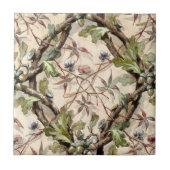 Vintages Eichen- und Kornmuster Fliese (Vorderseite)