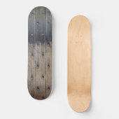Vintages Eichenholztür-Skateboard Skateboard (Vorderseite)