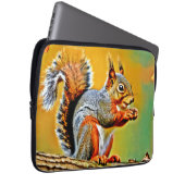 Vintages Eichhörnchen Laptopschutzhülle (Vorne Rechts)