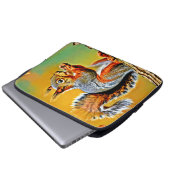 Vintages Eichhörnchen Laptopschutzhülle (Vorne Knopf)