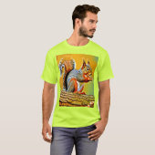 Vintages Eichhörnchen T-Shirt (Vorne ganz)