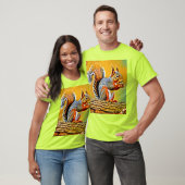 Vintages Eichhörnchen T-Shirt (Unisex)