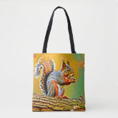 Vintages Eichhörnchen Tasche (Vorderseite)