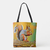 Vintages Eichhörnchen Tasche (Rückseite)