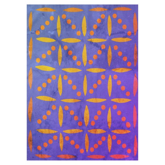 Vintages, einfaches Tabletten Tischdecke (Vorderseite)