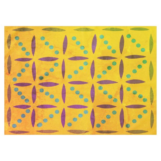 Vintages, einfaches Tabletten Tischdecke (Vorderseite (Horizontal))