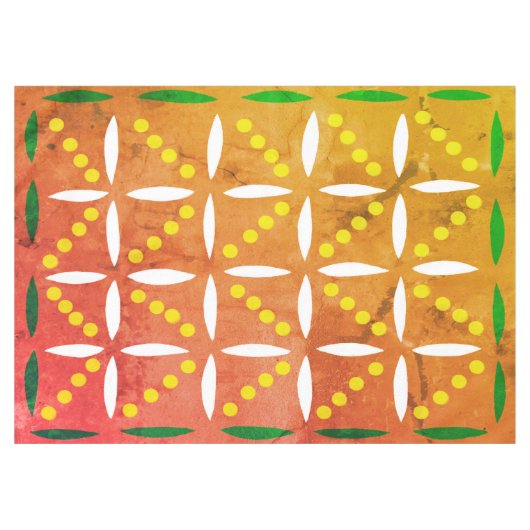 Vintages, einfaches Tabletten Tischdecke (Vorderseite (Horizontal))