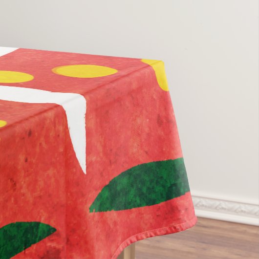 Vintages, einfaches Tabletten Tischdecke (Beispiel)