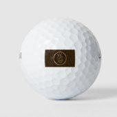 Vintages Einhorn Golfball (Vorderseite)