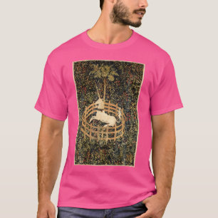 Vintages Einhorn in Gefangenschaft Mittelalterlich T-Shirt