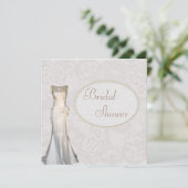 Vintages Einladung (Stehend Vorderseite)