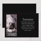 Vintages Einladung (Vorne/Hinten)