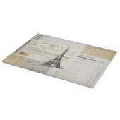 Vintages Eintagsfliege-Ausschnitt-Brett Paris Schneidebrett (Ecke)