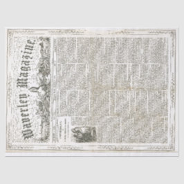 Vintages Eintagsfliegen Decoupage Papier