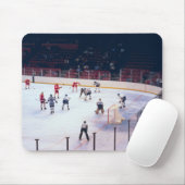 Vintages Eishockey-Match Mousepad (Mit Mouse)