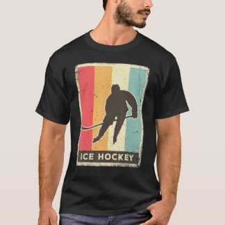Vintages Eishockey Retro-Poster T-Shirt