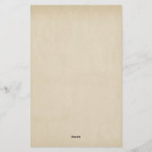 Vintages, elegantes, altes Papier (Rückseite)