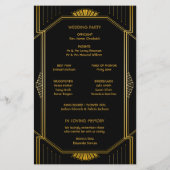 Vintages elegantes Art Deco (Rückseite)