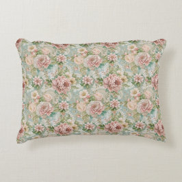 Vintages elegantes Brautparty Dekokissen