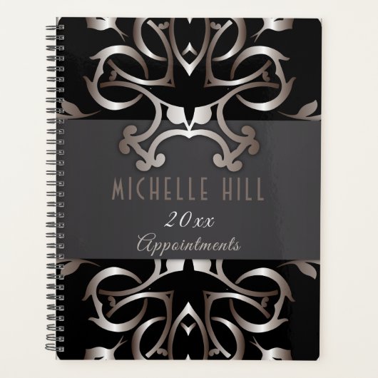 Vintages Elegantes Bronze Barock Planer (Vorderseite)